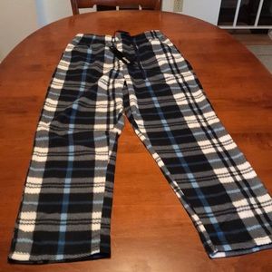 Daresay medium fleece warm up pants waist 30 w drawstring & elastic, 2 pockets